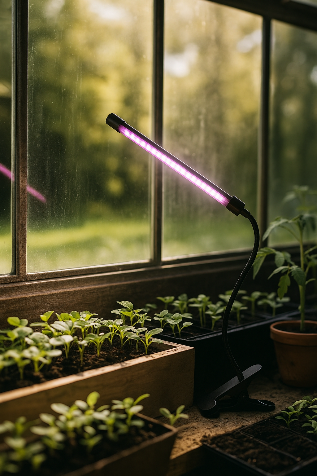Plantéa – USB LED fitolempa, padedanti augti augalams
