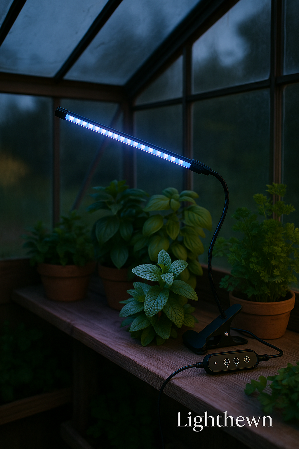 Plantéa – USB LED fitolempa, padedanti augti augalams